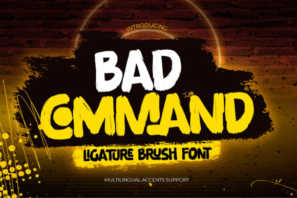 Bad Command: A Campaign Designer's Review of this Bold Display Font