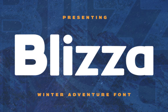 Blizza Font Review: A Bold, Neat Display Typeface