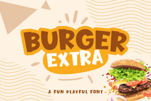 Burger Extra: A Font to Build a Consistent Brand Identity
