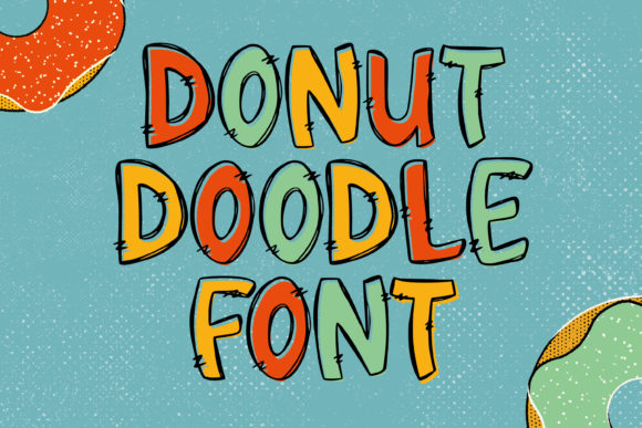 Donut Doodle: A Friendly Font for Your Brand