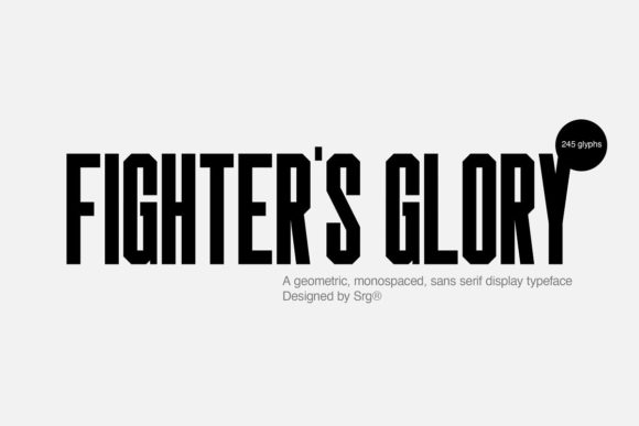 Fighters Glory: A Display Font Built for Campaign Impact