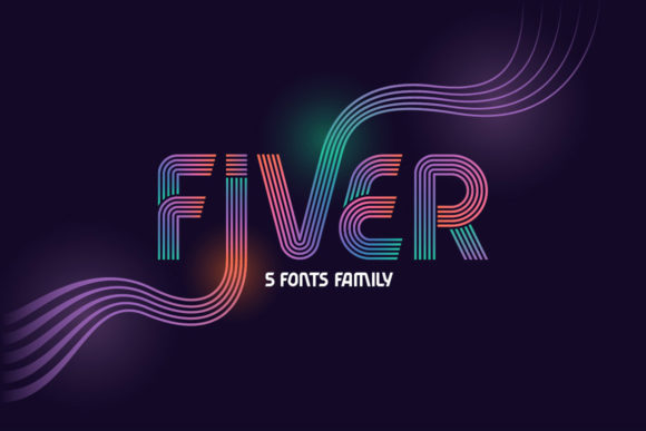 Fiver: A Bold Display Font That Builds Instant Brand Recognition