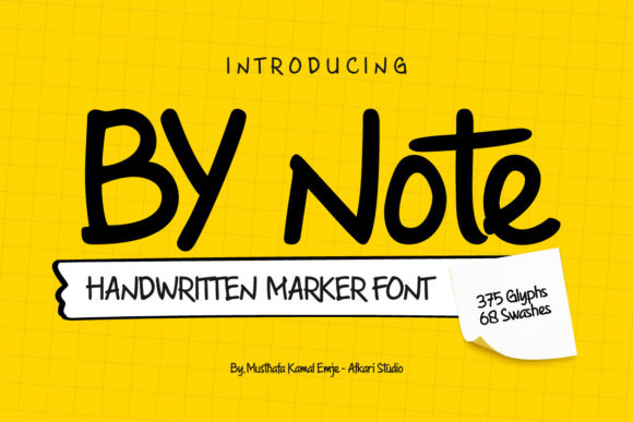 How By Note Became the Perfect Font for a Modern Café Brand