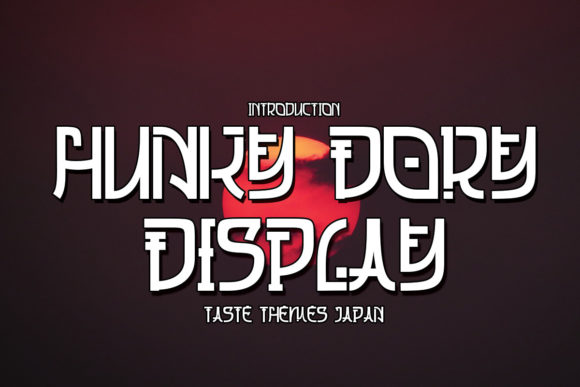 Hungky Dory is a Japanese Display Font I Keep in My Campaign Toolkit