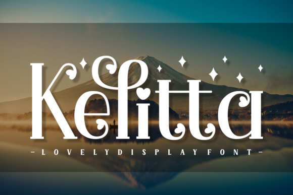 Kelitta: A Display Font Designed for Editorial Heart