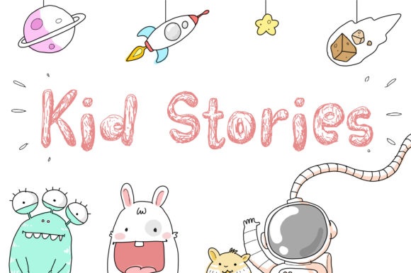 Kid Stories: A Sketch Display Font for Authentic Digital Branding