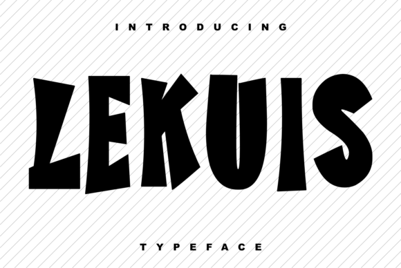 Lekuis: A Display Font Designed for Digital Confidence