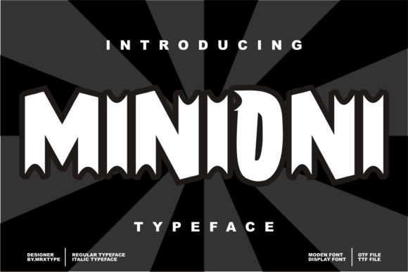 Minioni: A Font That Turns Craft Projects Into Signature Pieces