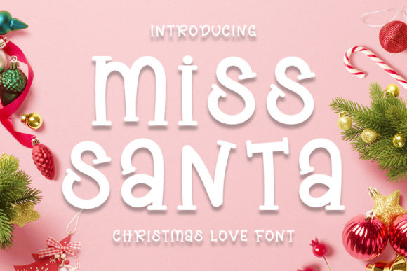 Miss Santa: The Creative Font That Brings Projects to Life