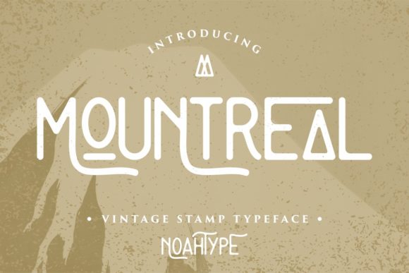 Mountreal: A Display Font Built for Campaign Impact