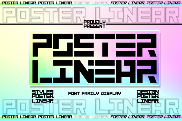 Poster Linear: A Modern Display Font for Editorial Clarity