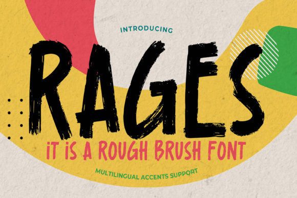 Rages: A Bold Font That Gives Your Brand Personality