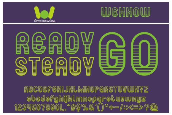 Ready Steady Go: A Display Font Worth Designing Around