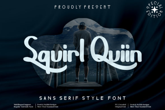 Squirl Quiin: A Premium Font for Maker Projects