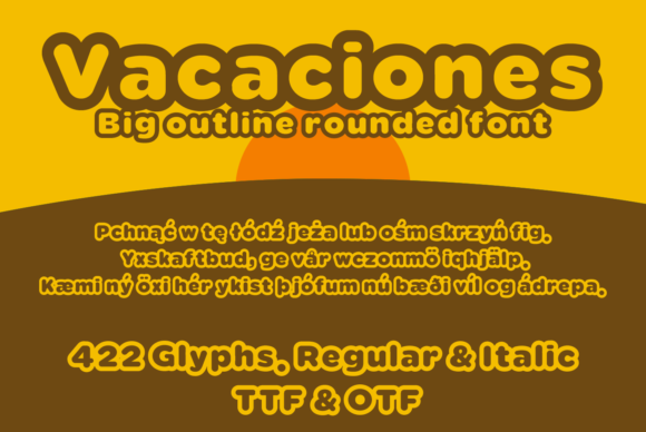Vacaciones Font: A Bold Tool for Campaign Clarity